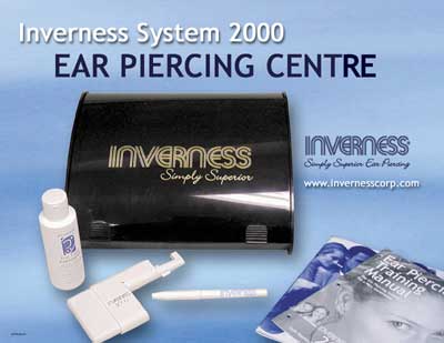 Ear piercing kit and training manual