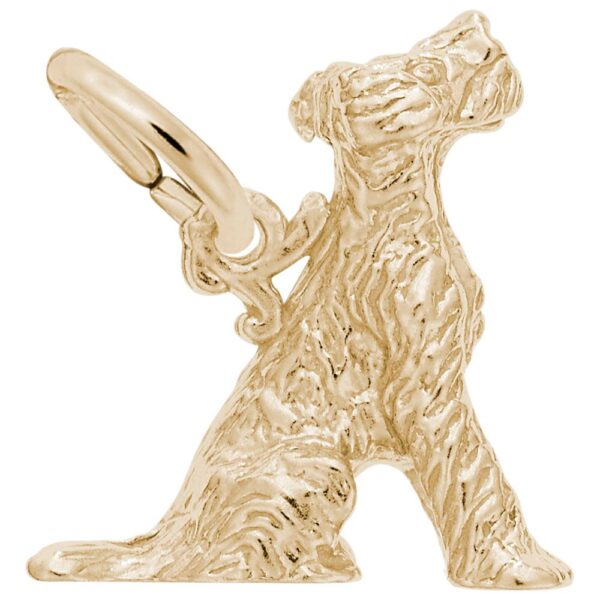 Gold Terrier Charm